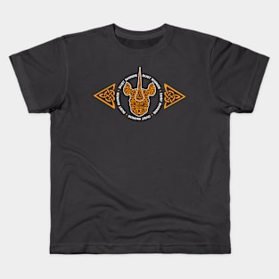 DR Knotwork Orange Kids T-Shirt